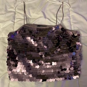 Disco Inspired Crop Top